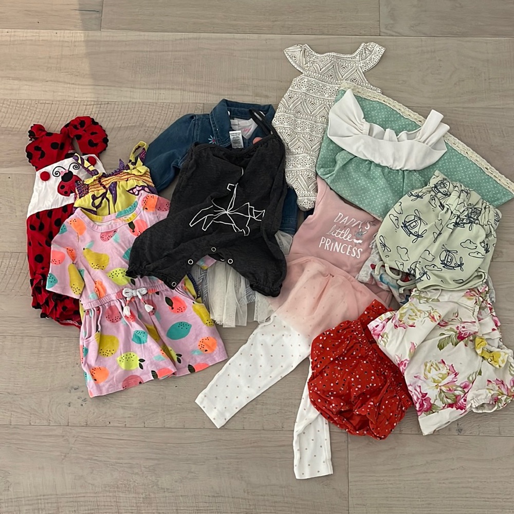 Baby girl clothes - 12 months